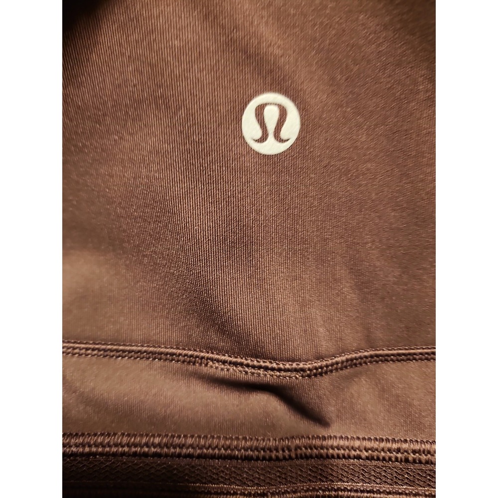 Lululemon Size 6 All The Right Places High Rise Crop Leggings . 18" Inseam Java